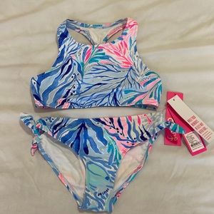 NWT Lily Pulitzer Bikini Girls Maudie Bikini